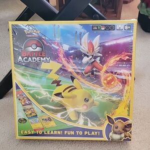 Pokemon Battle Academy with Pikachu and Eevee - Colorful Edition
